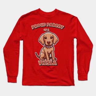 Vizsla dog cute Long Sleeve T-Shirt